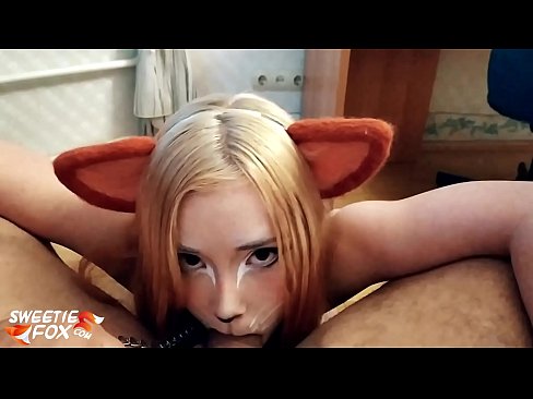 ❤️ Кіцуне ковтає член і кончить в рот ❌ Порно-відео на uk.onetubes.top